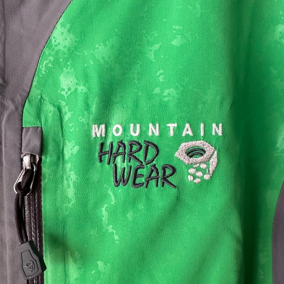 MOUNTAIN HARDWARE DRY.Q Ourdoor Rain Medium Unisex Jacket - Picture 4 of 12